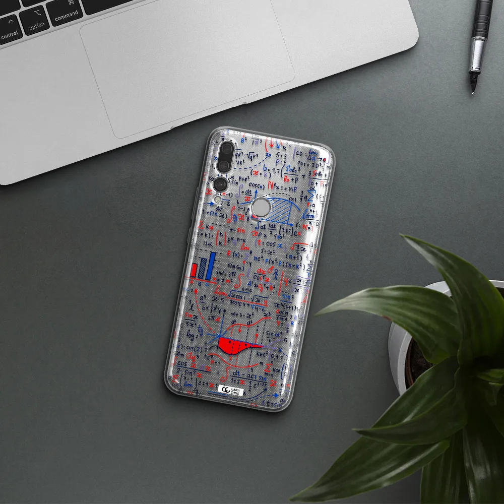 Math Blackboard Huawei Y9 Prime 2019 Clear TPU Case