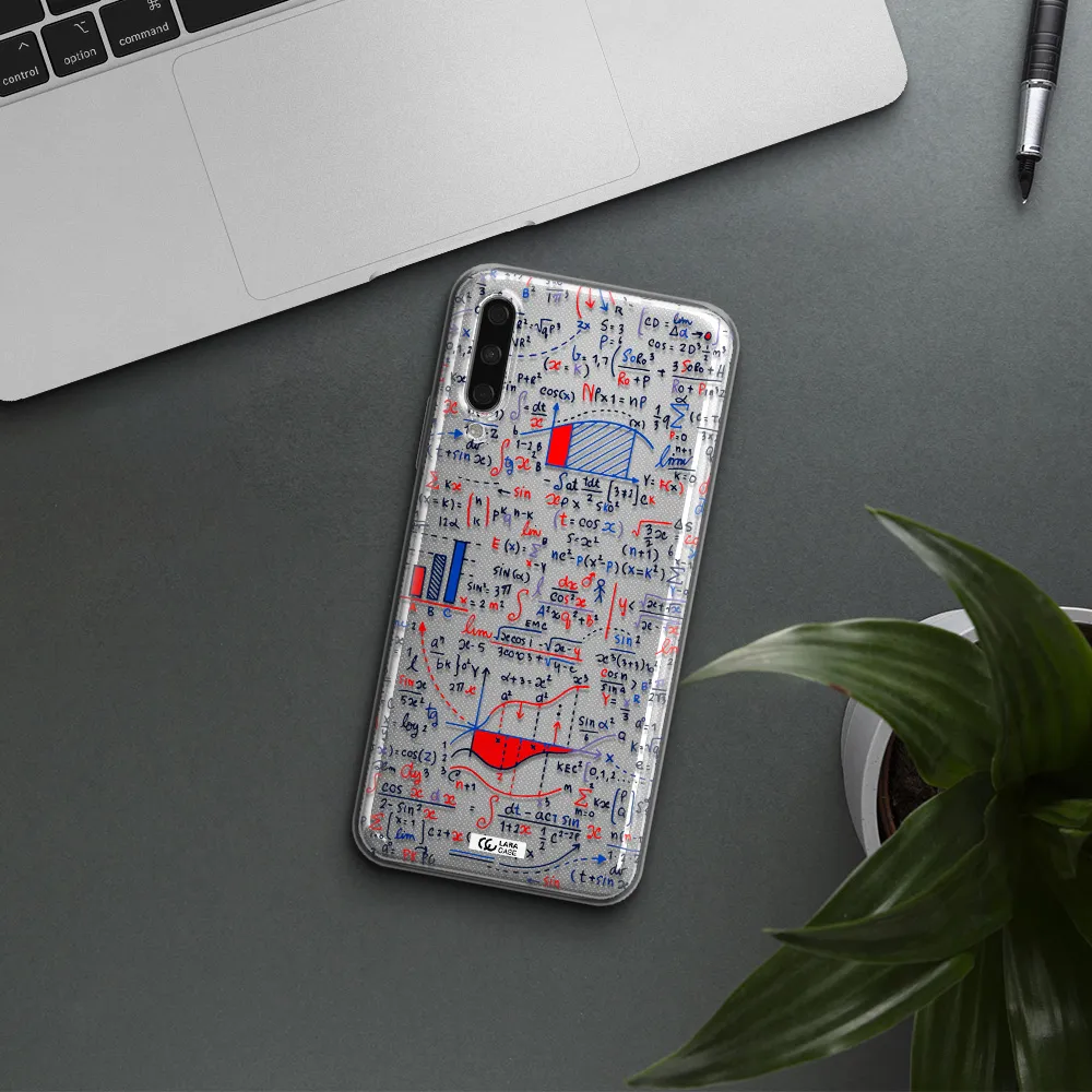 Math Blackboard Huawei Y9S Clear Tpu Case