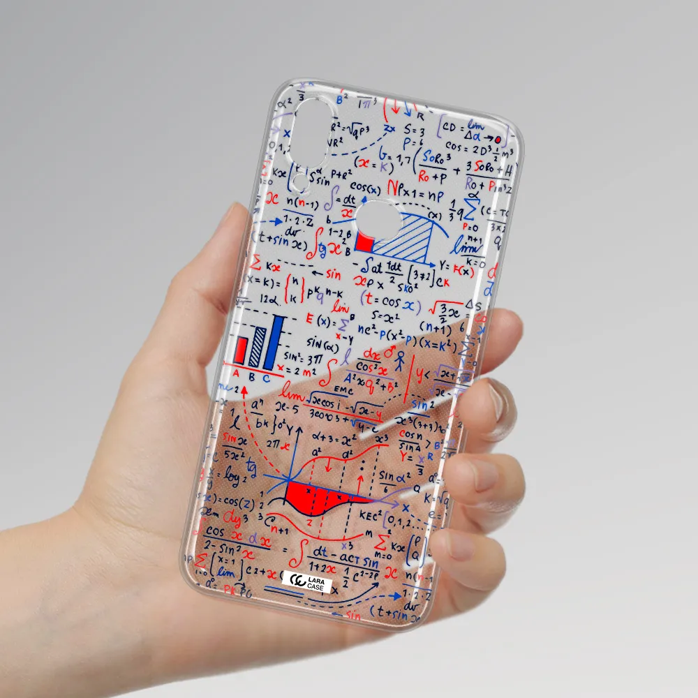 Math Blackboard Samsung A10S Clear TPU Case