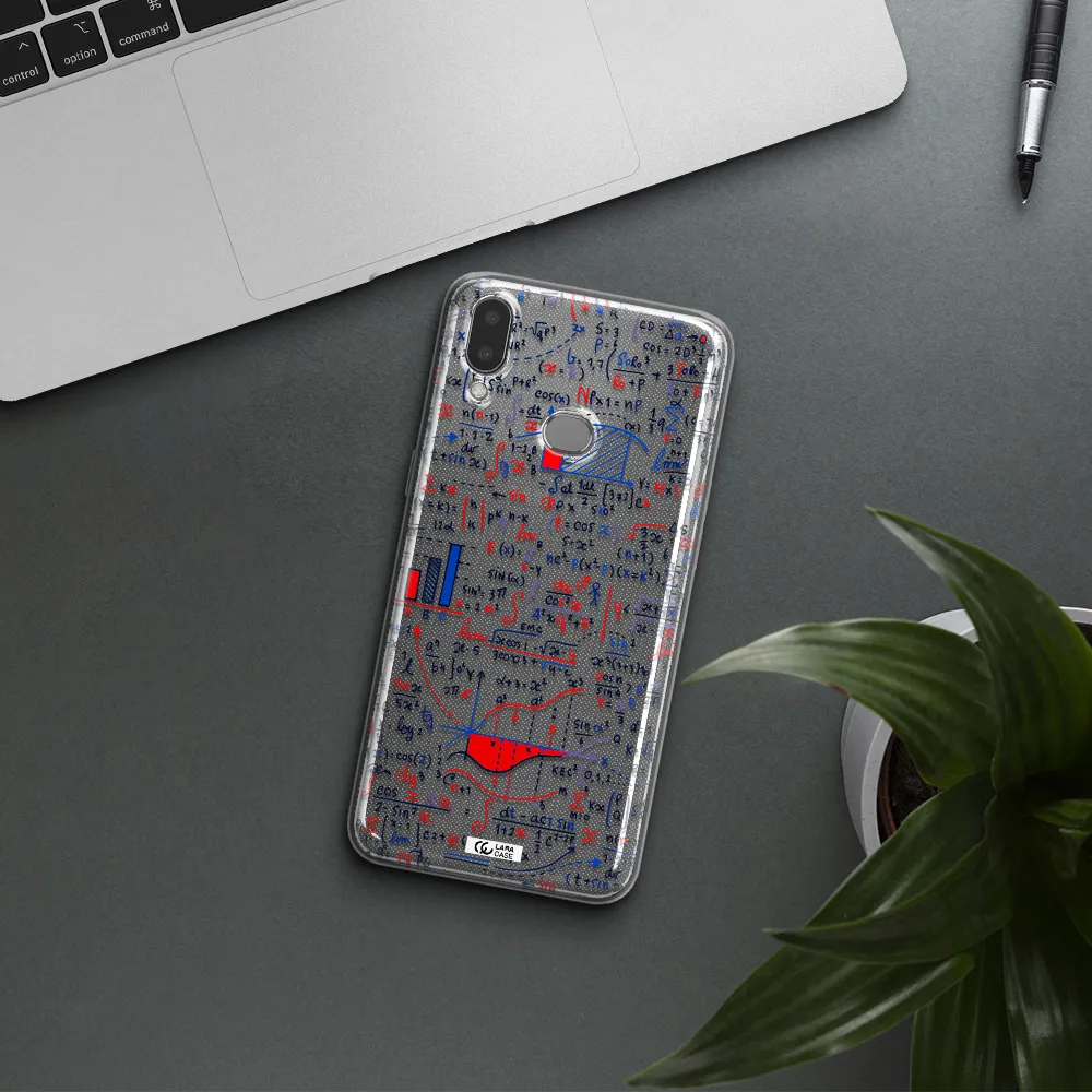 Math Blackboard Samsung A10S Clear TPU Case