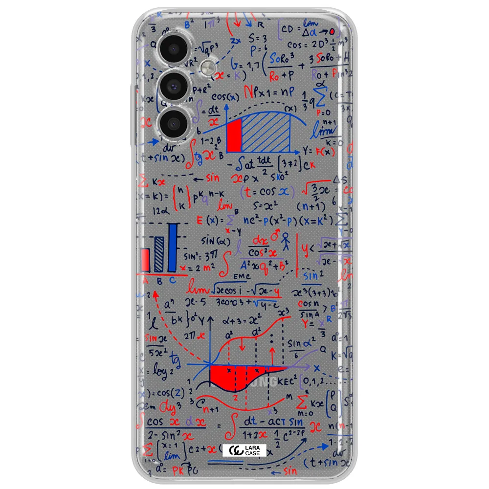 Math Blackboard Samsung A13 5G Clear Tpu Case