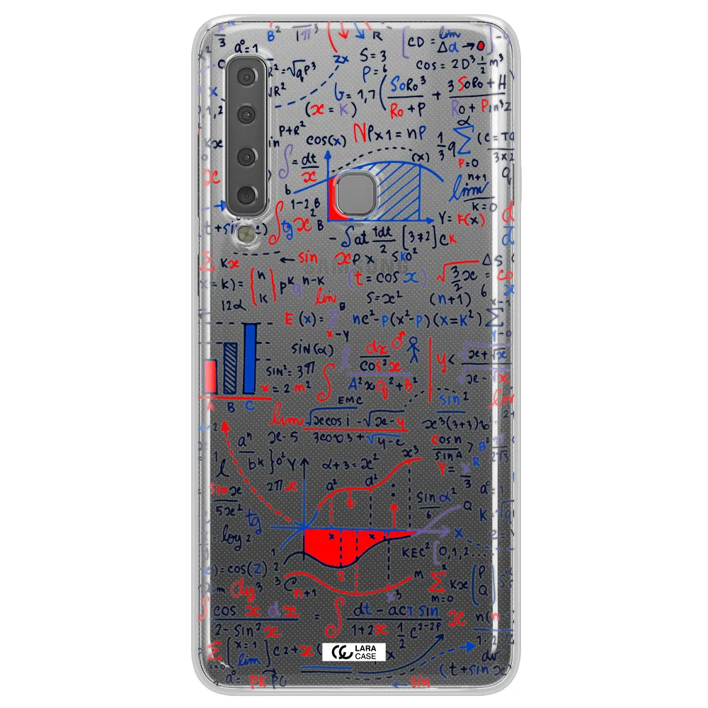 Math Blackboard Samsung A9 2018 Clear TPU Case