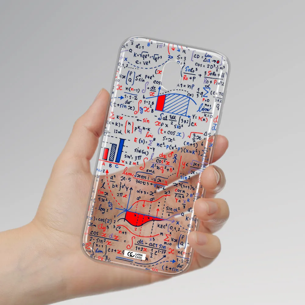 Math Blackboard Samsung J5 2017 Clear TPU Case
