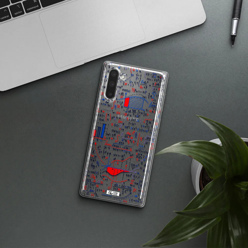 Math Blackboard Samsung Note 10 Clear TPU Case