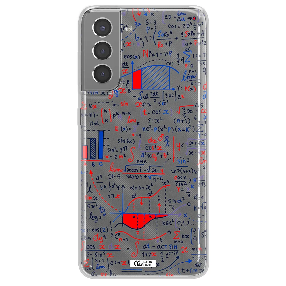 Math Blackboard Samsung S21 Plus Clear TPU Case