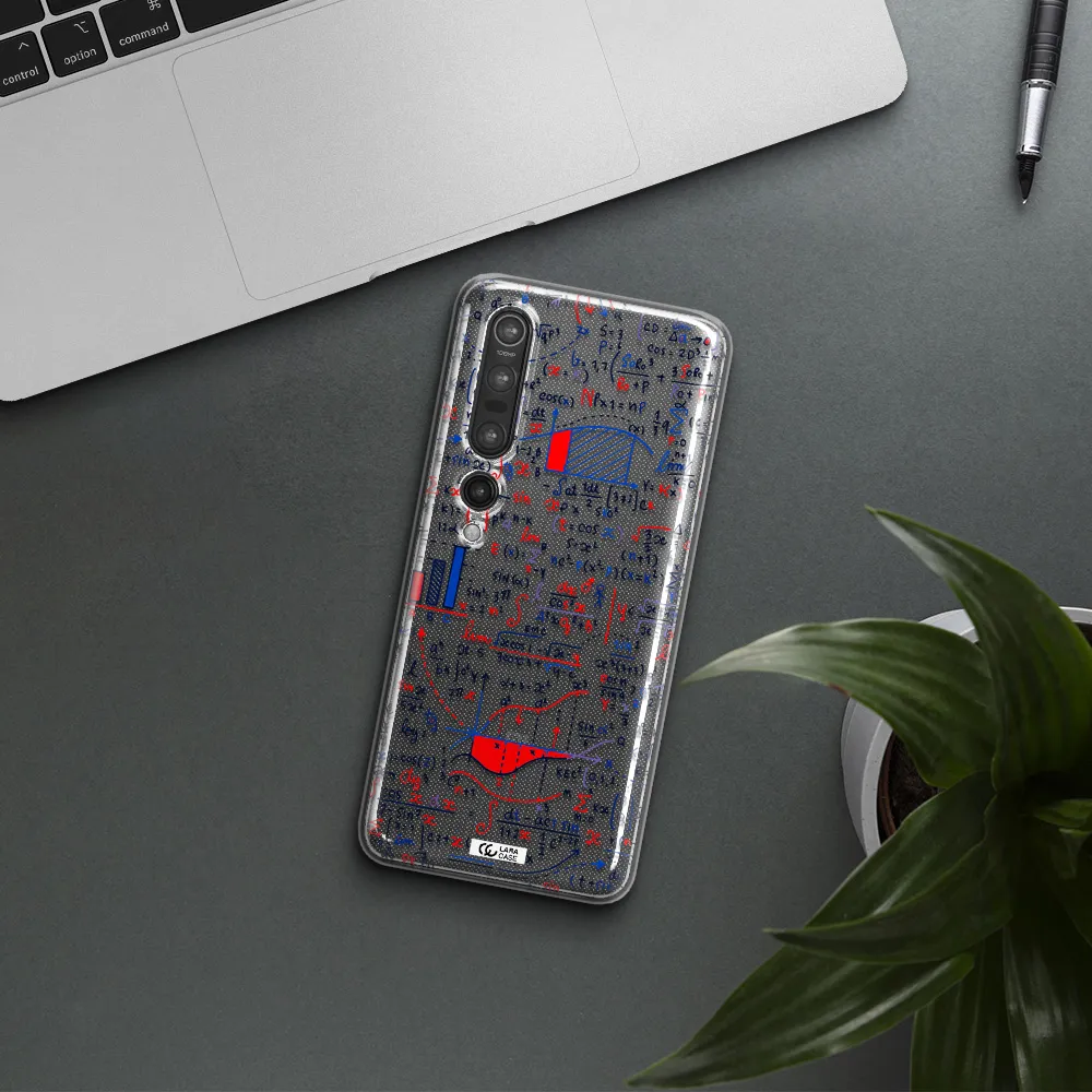 Math Blackboard Xiaomi Mi 10 Pro Clear TPU Case