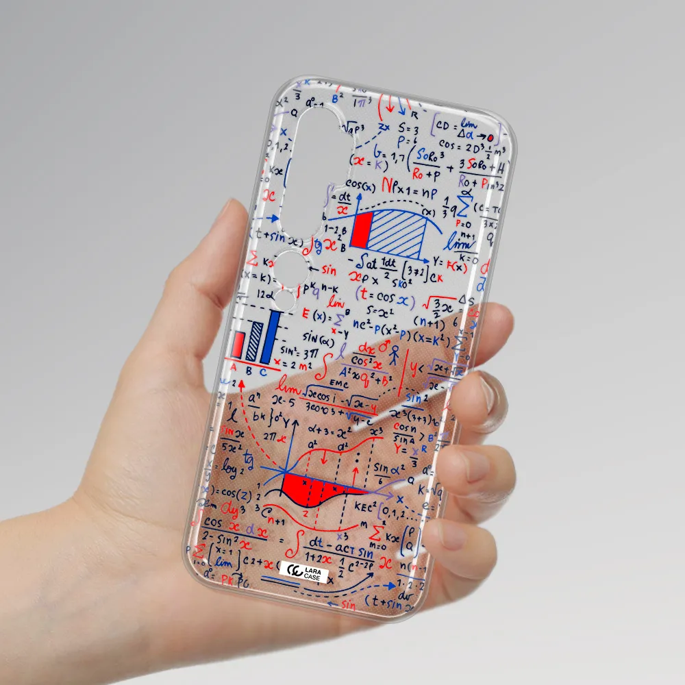 Math Blackboard Xiaomi Mi Note 10 Clear TPU Case
