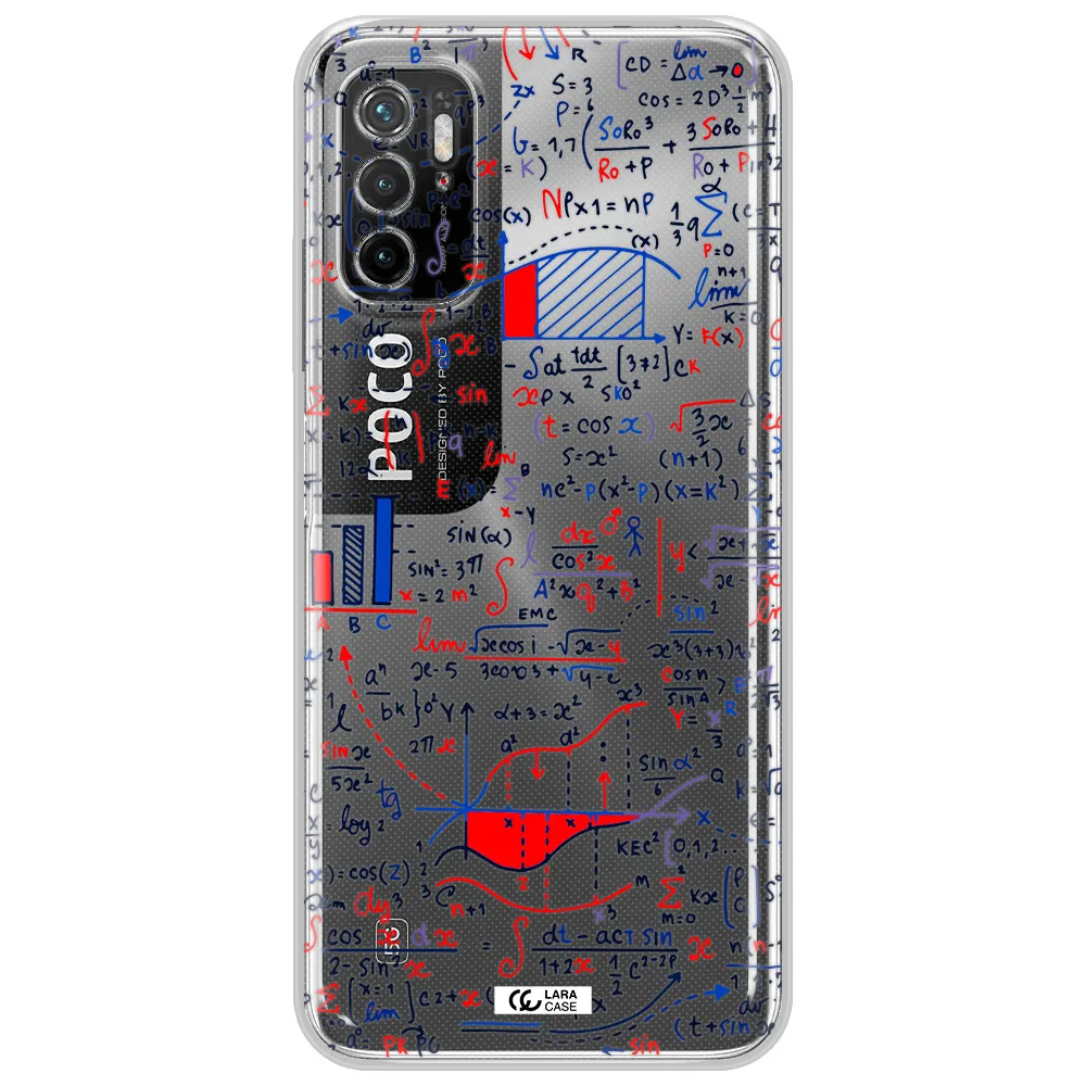 Math Blackboard Xiaomi Poco M4 Pro 5G Clear Tpu Case