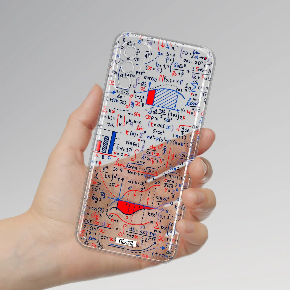 Math Blackboard Xiaomi Poco M4 Pro 5G Clear Tpu Case