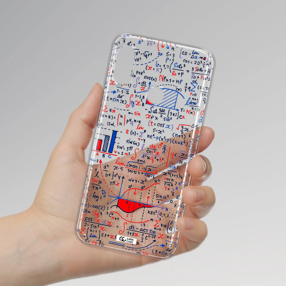 Math Blackboard Xiaomi Redmi 6 Pro Clear TPU Case