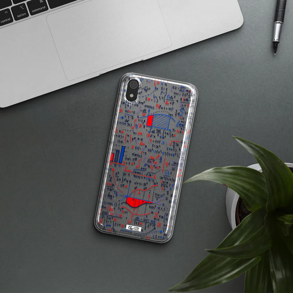 Math Blackboard Xiaomi Redmi 7A Clear TPU Case
