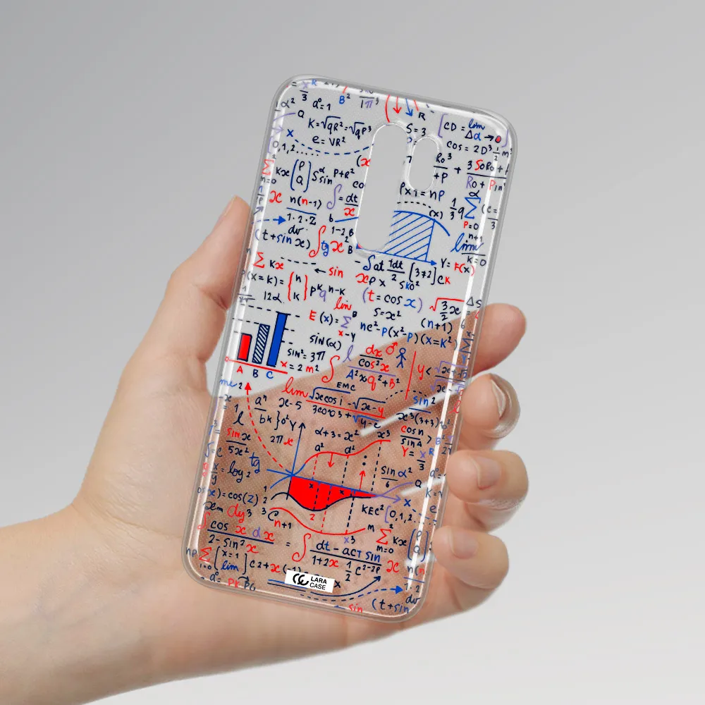 Math Blackboard Xiaomi Redmi 9 Clear TPU Case