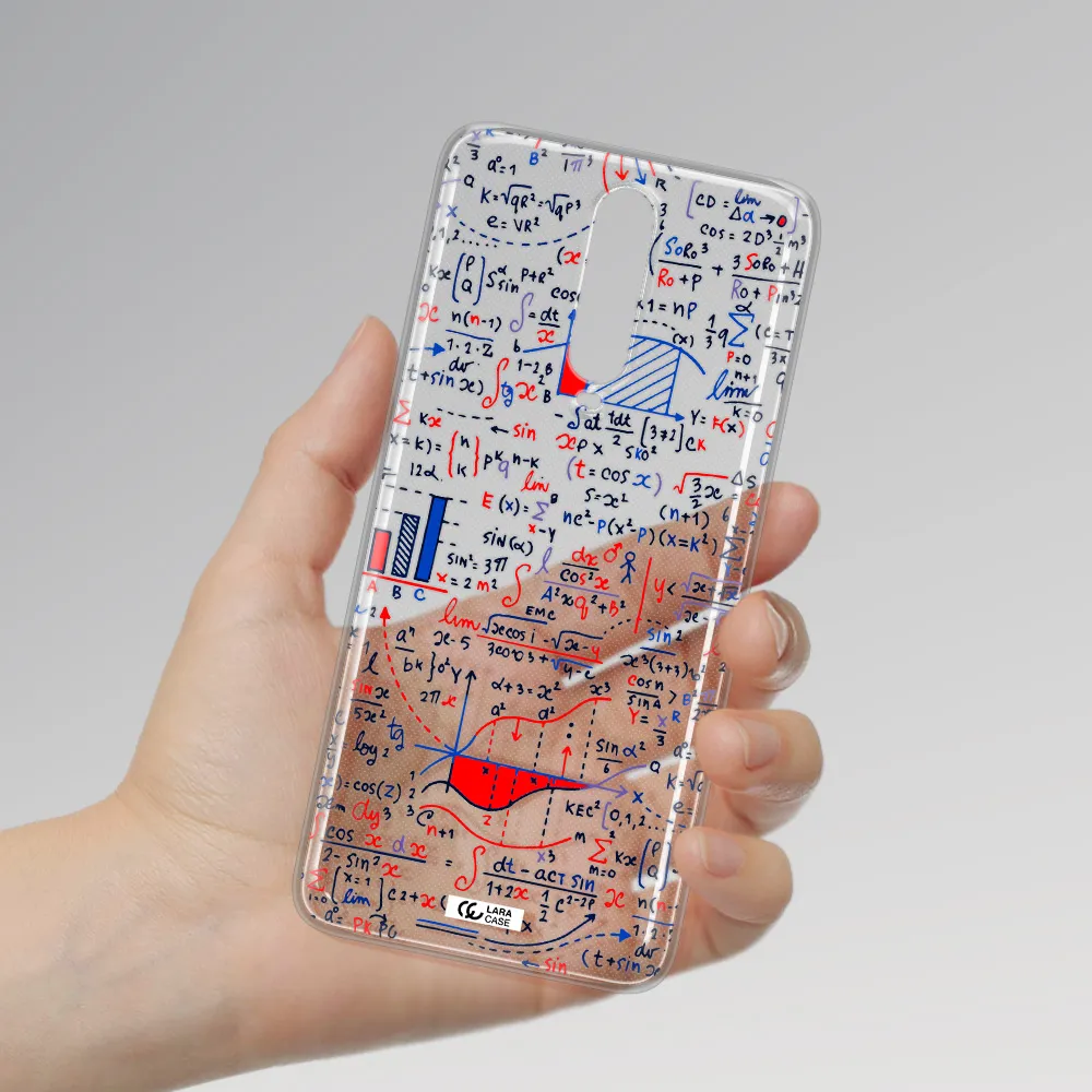 Math Blackboard Xiaomi Redmi K30 Clear TPU Case
