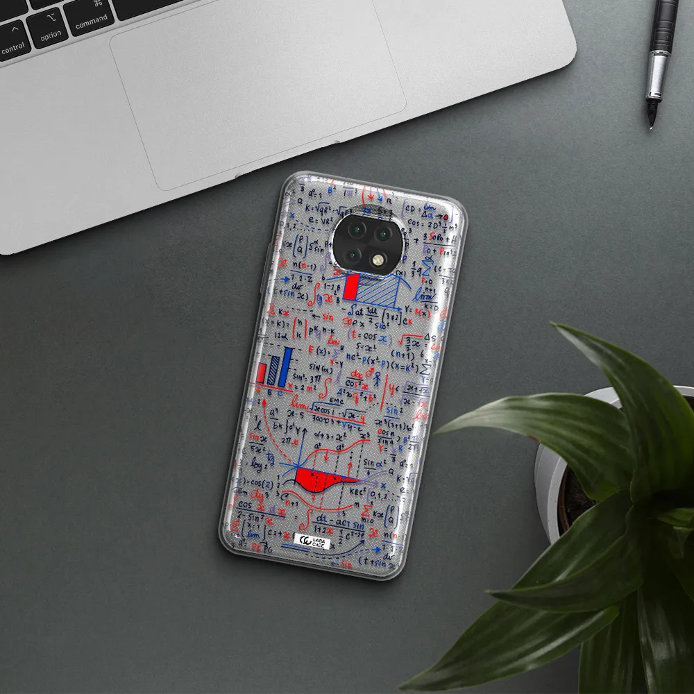 Math Blackboard Xiaomi Redmi Note 9T Clear Tpu Case
