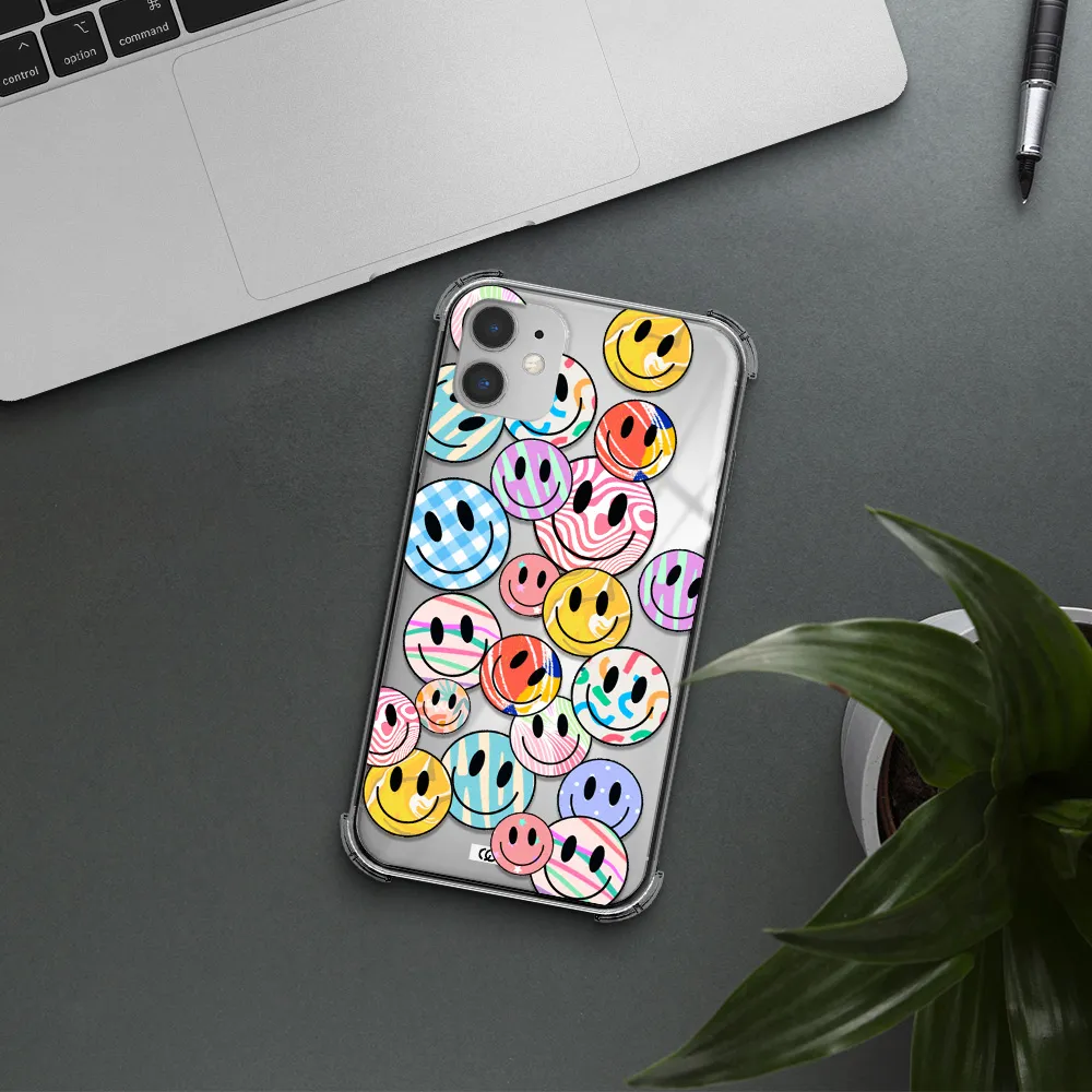 Colorful Smile Apple iPhone 11 Clear PC Case