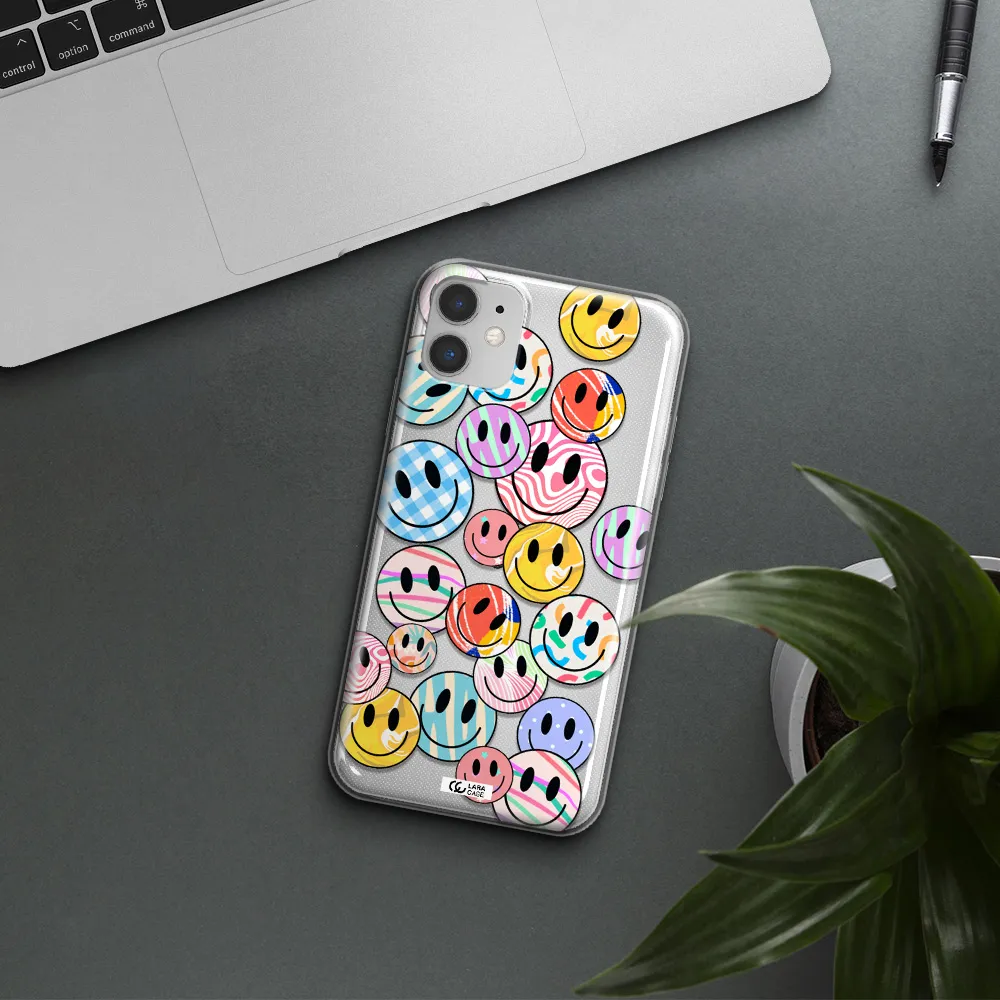 Colorful Smile Apple iPhone 11 Clear TPU Case