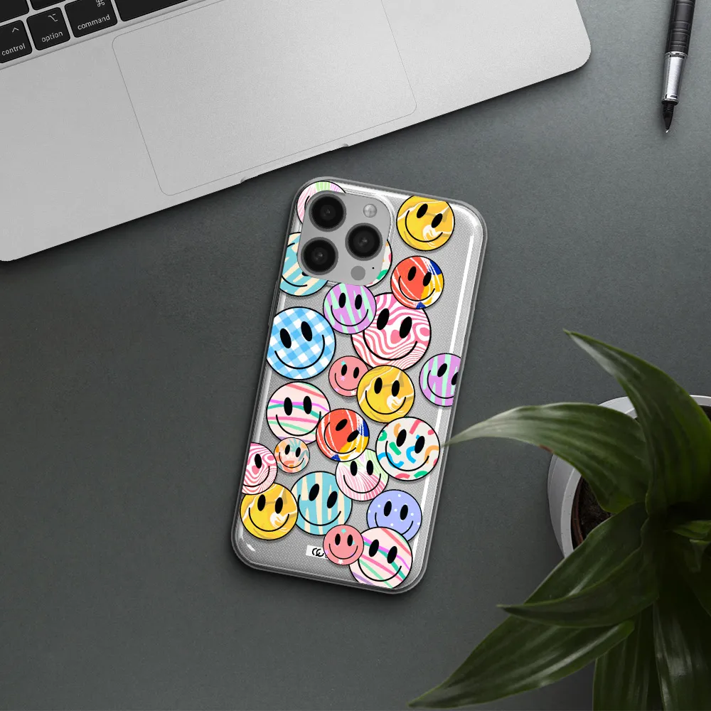 Colorful Smile Apple iPhone 13 Pro Clear TPU Case