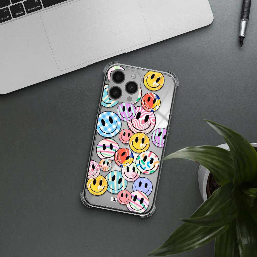 Colorful Smile Apple iPhone 13 Pro Max Clear PC Case