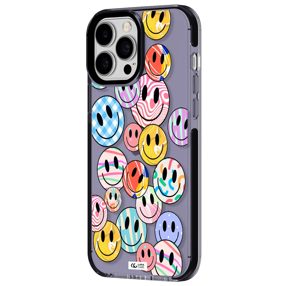 Colorful Smile Apple iPhone 13 Pro Max impact Lilac Case