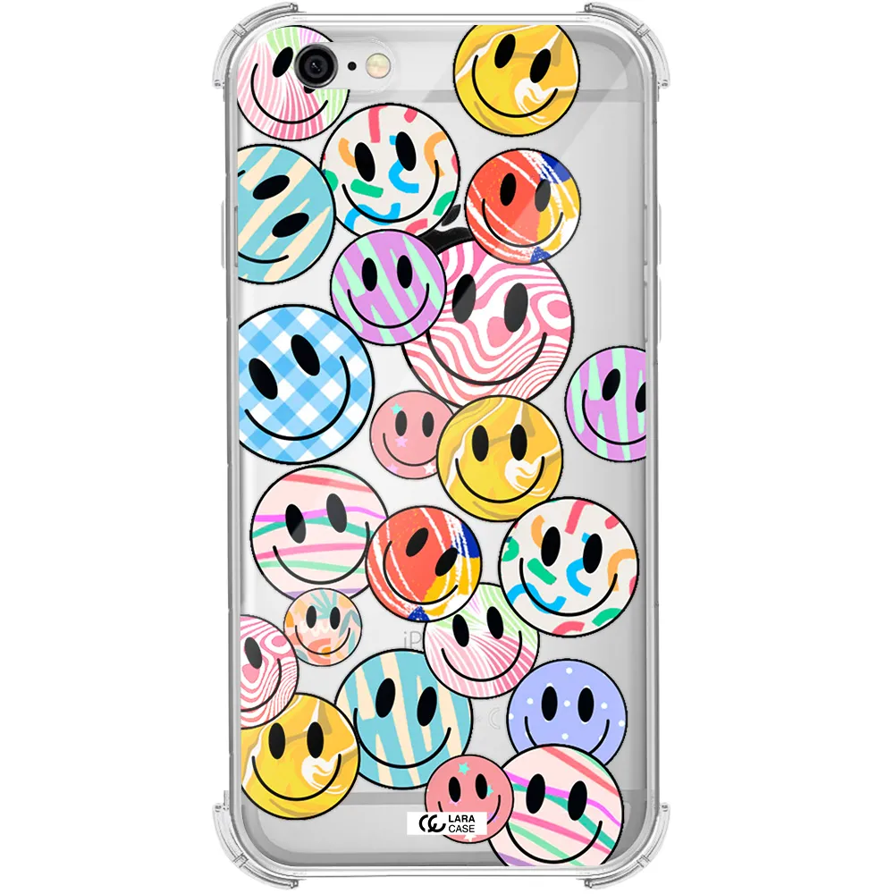 Colorful Smile Apple iPhone 6 Clear PC Case