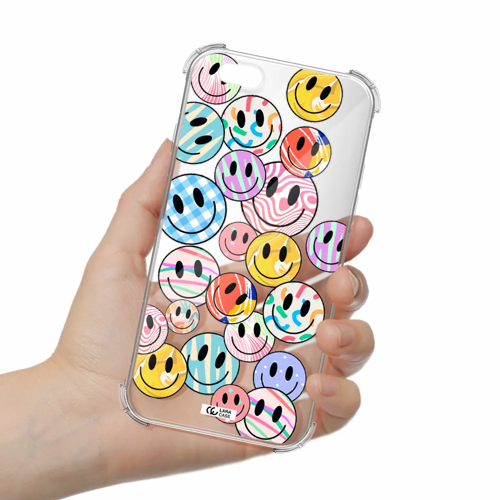 Colorful Smile Apple iPhone 6 Clear PC Case