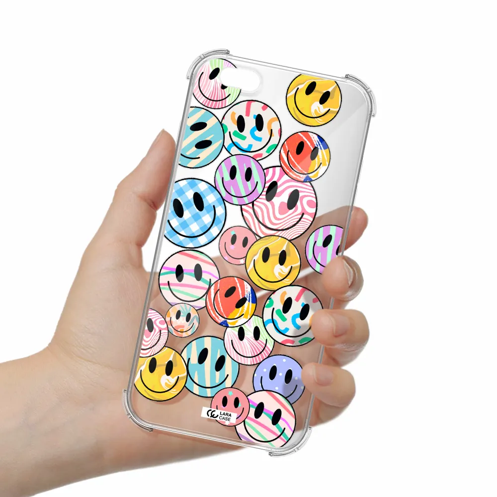 Colorful Smile Apple iPhone 6S Clear PC Case