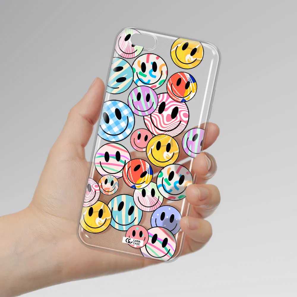 Colorful Smile Apple iPhone 6S Clear TPU Case