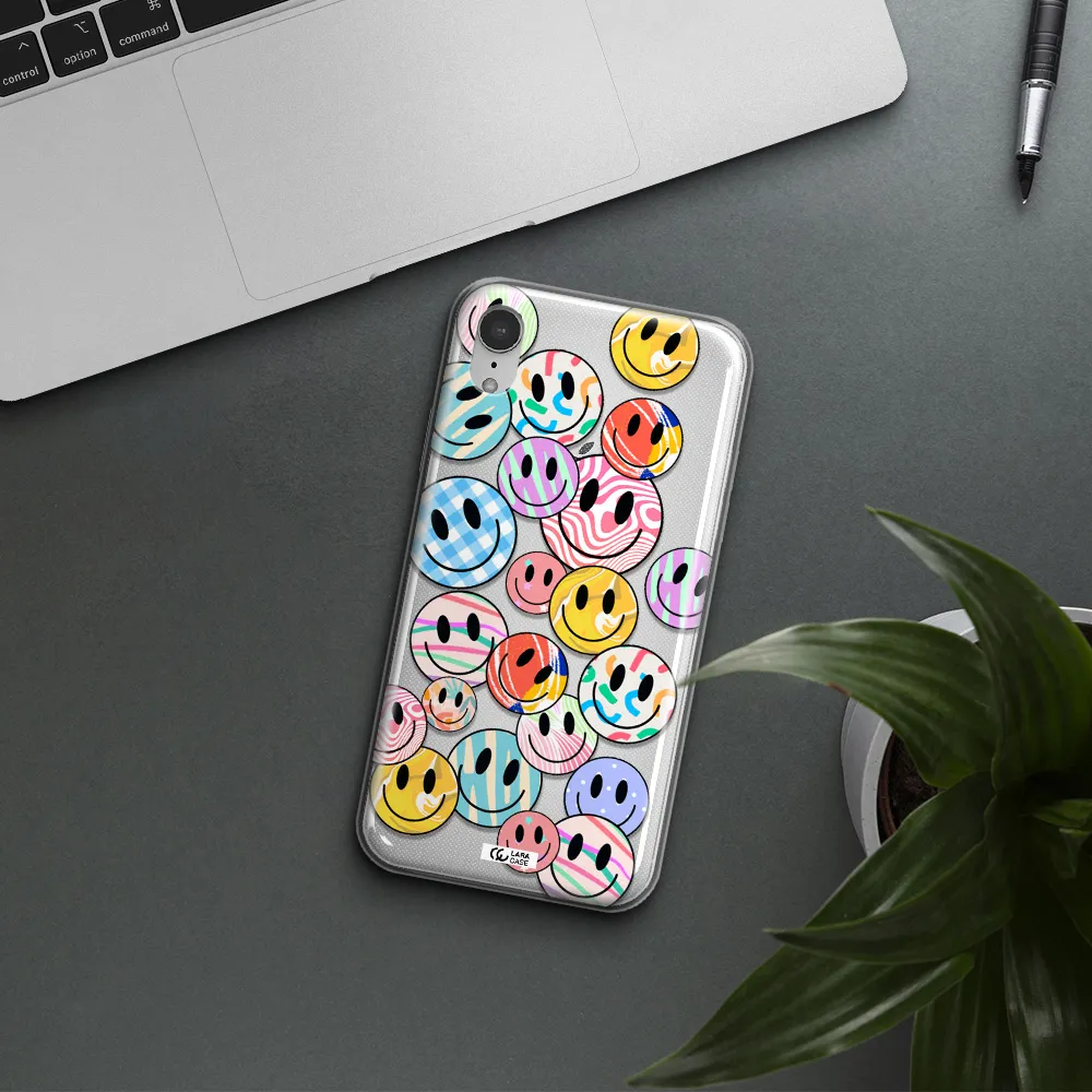 Colorful Smile Apple iPhone XR Clear TPU Case