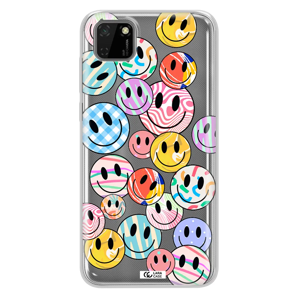 Colorful Smile Huawei Honor 9S Clear TPU Case
