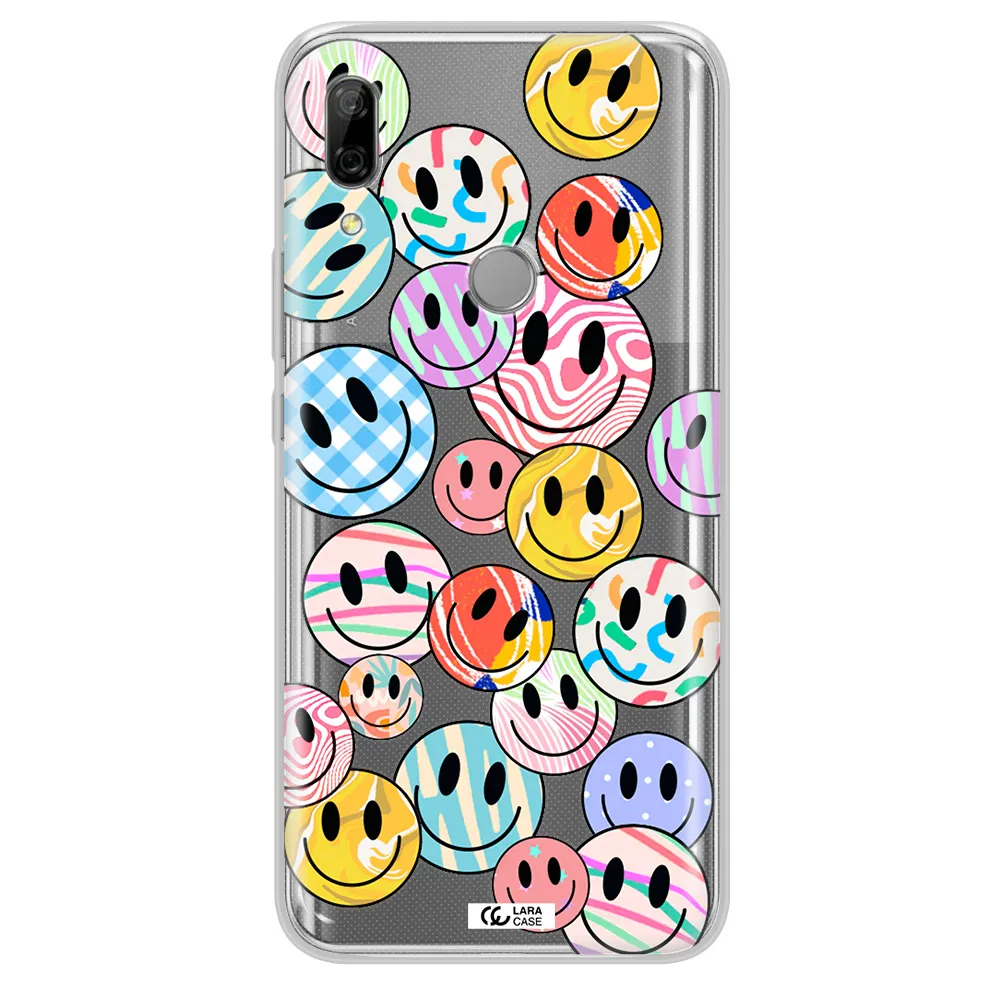 Colorful Smile Huawei P Smart Z Clear TPU Case