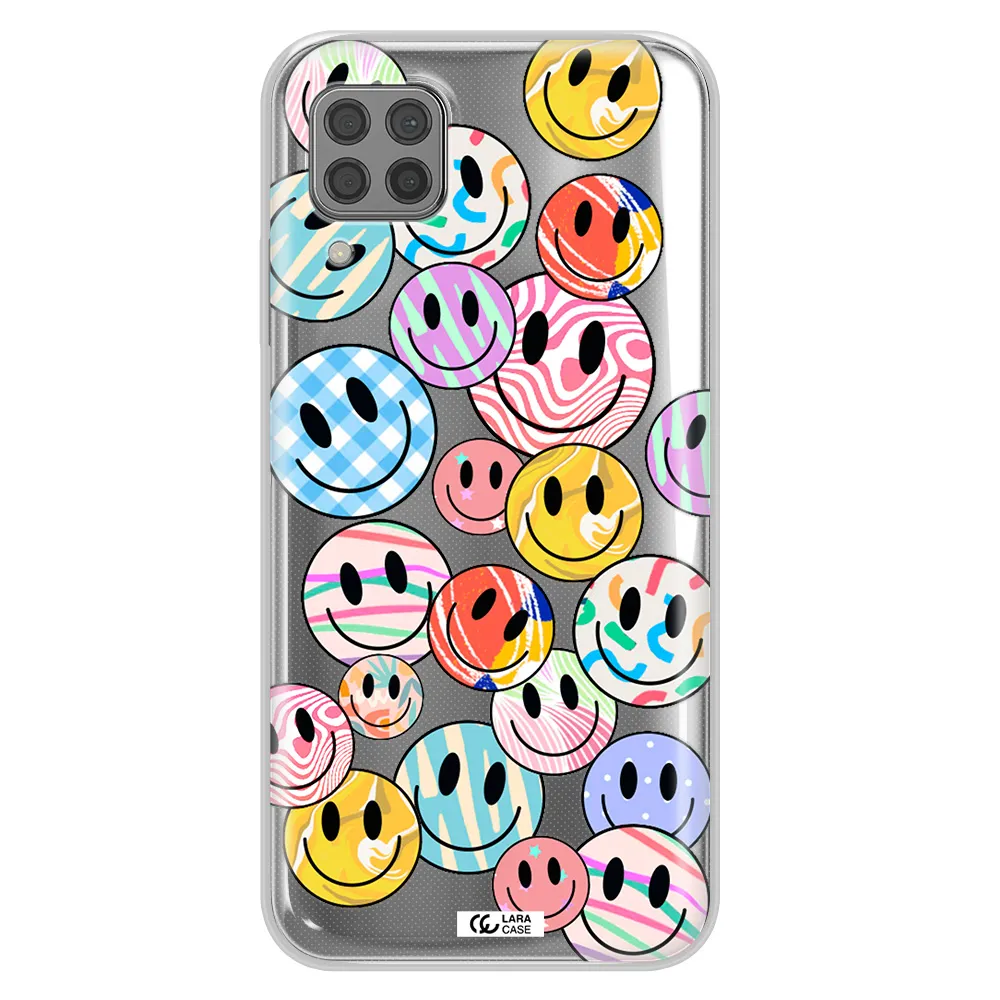 Colorful Smile Huawei P40 Lite Clear TPU Case