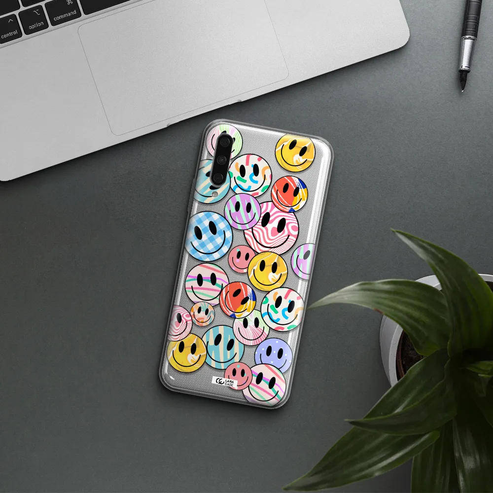 Colorful Smile Huawei Y9S Clear Tpu Case