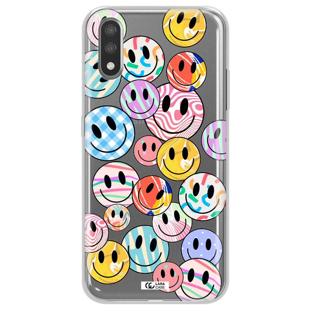 Colorful Smile Samsung A01 Clear TPU Case