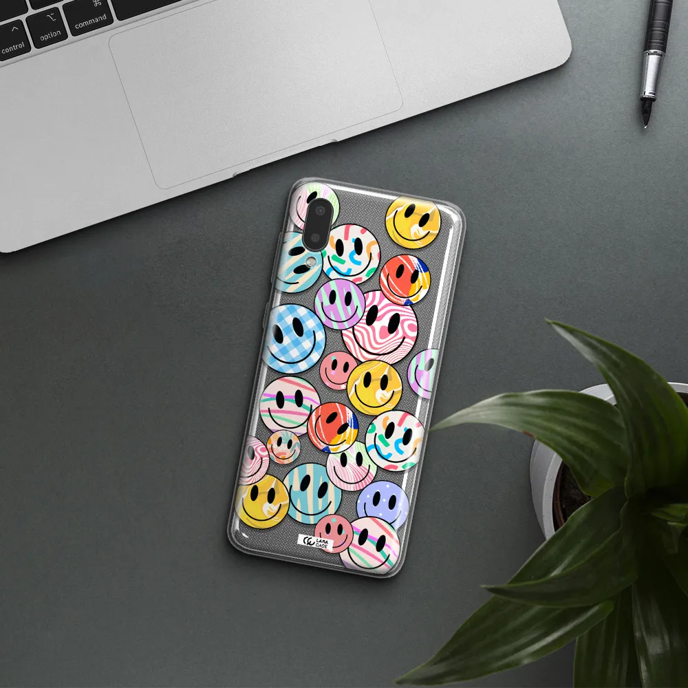 Colorful Smile Samsung A02 Clear TPU Case