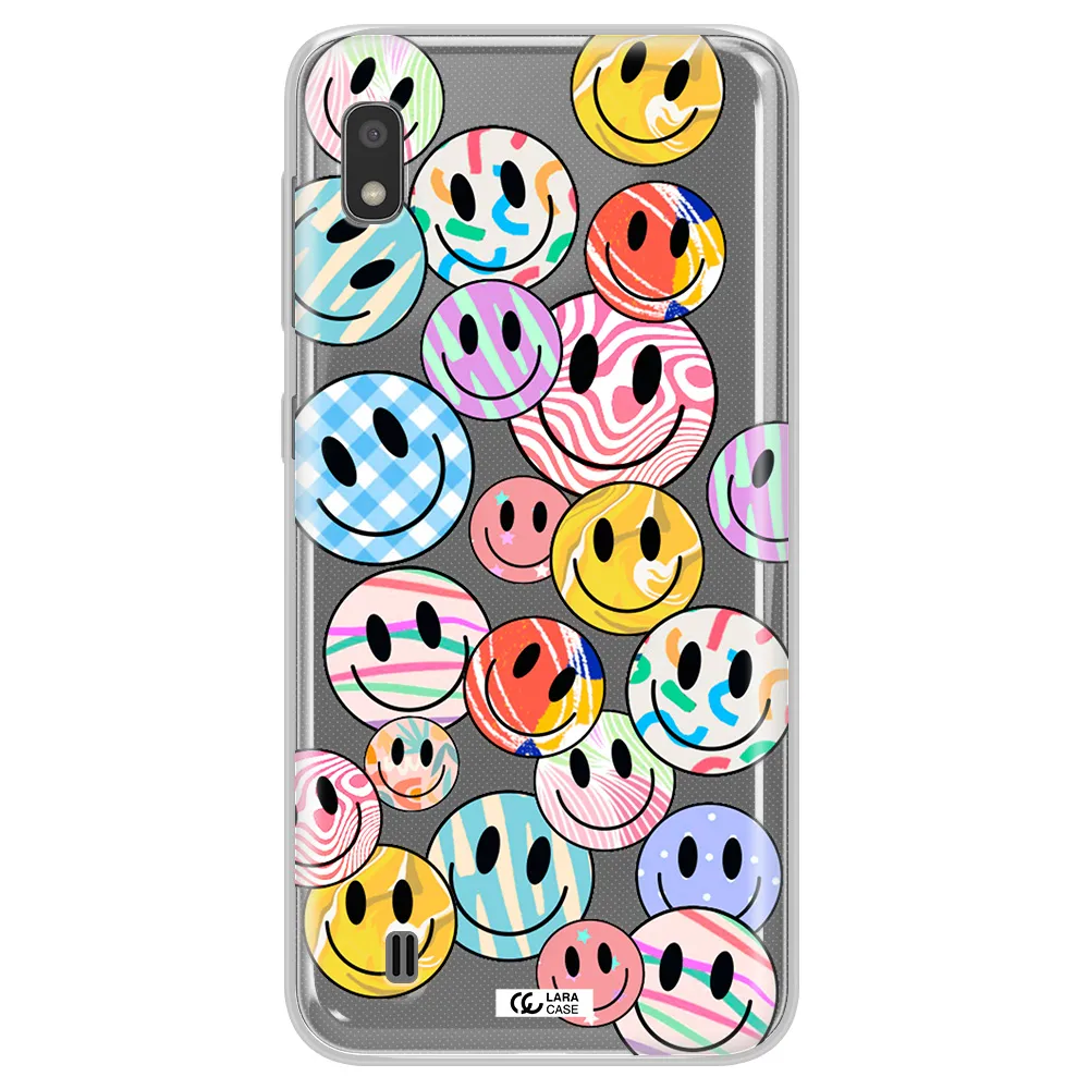 Colorful Smile Samsung A10 Clear TPU Case