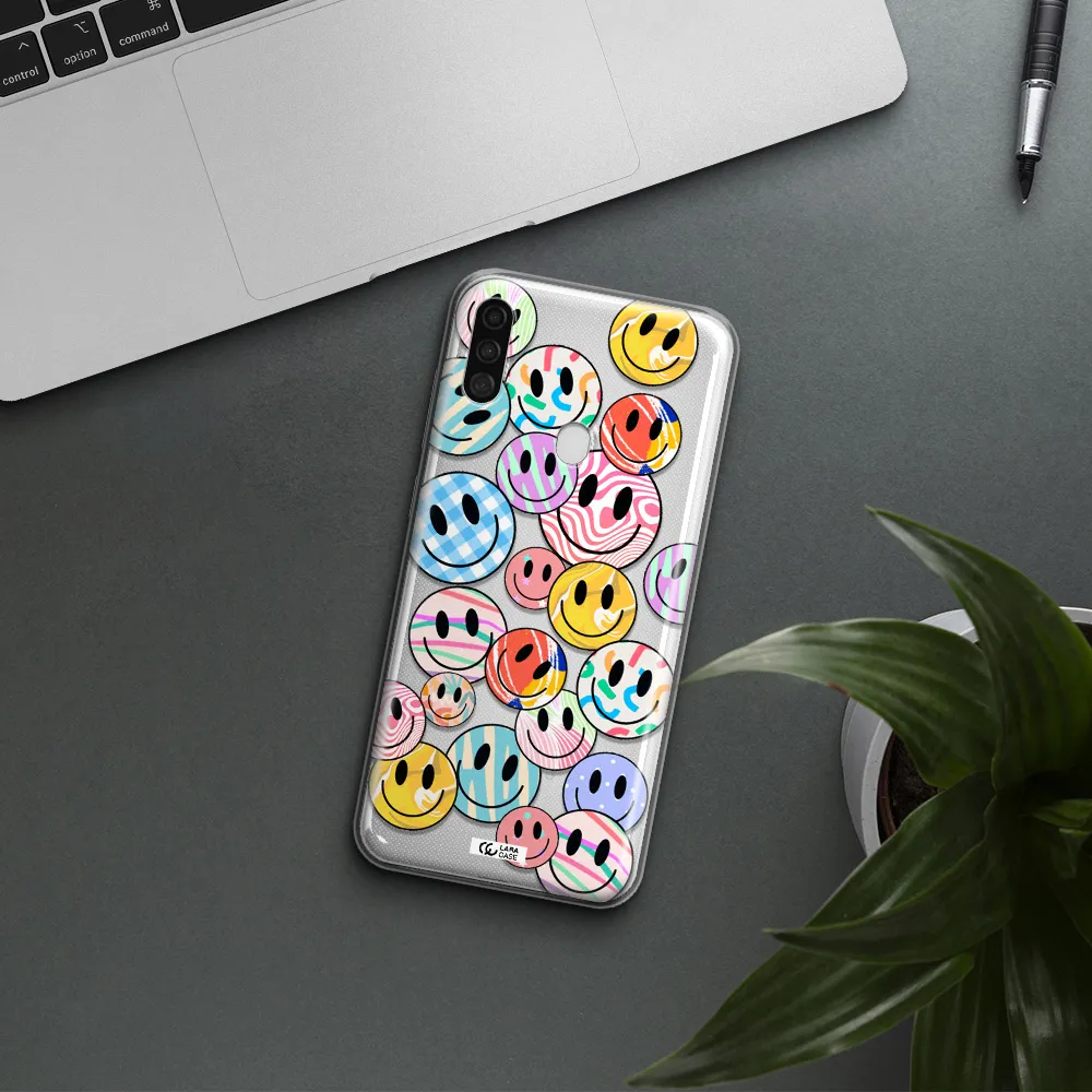 Colorful Smile Samsung A11 Clear TPU Case