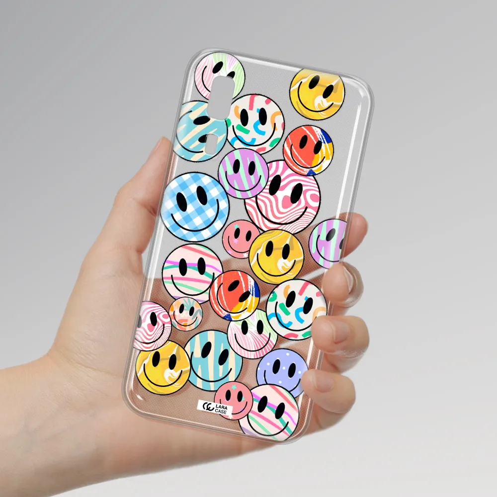Colorful Smile Samsung A2 Core Clear TPU Case