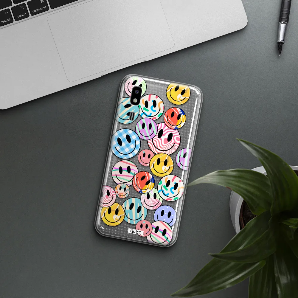 Colorful Smile Samsung A2 Core Clear TPU Case