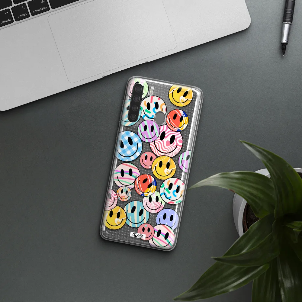 Colorful Smile Samsung A21 Clear TPU Case
