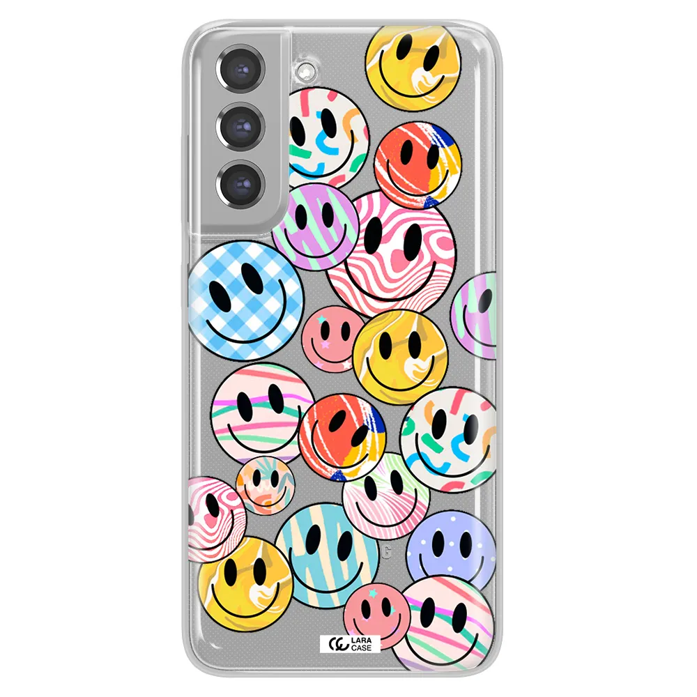 Colorful Smile Samsung A21 Fe Clear TPU Case
