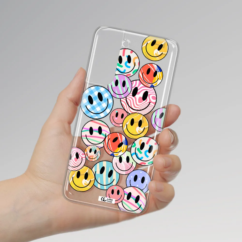 Colorful Smile Samsung A21 Fe Clear TPU Case