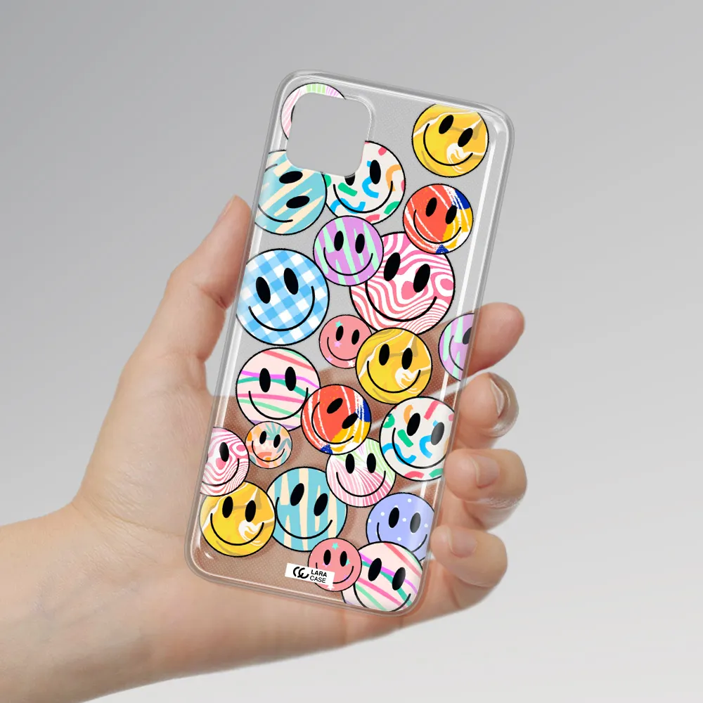 Colorful Smile Samsung A22 5g Clear TPU Case