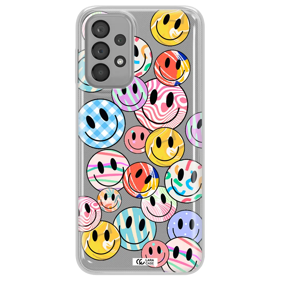 Colorful Smile Samsung A23 Clear TPU Case