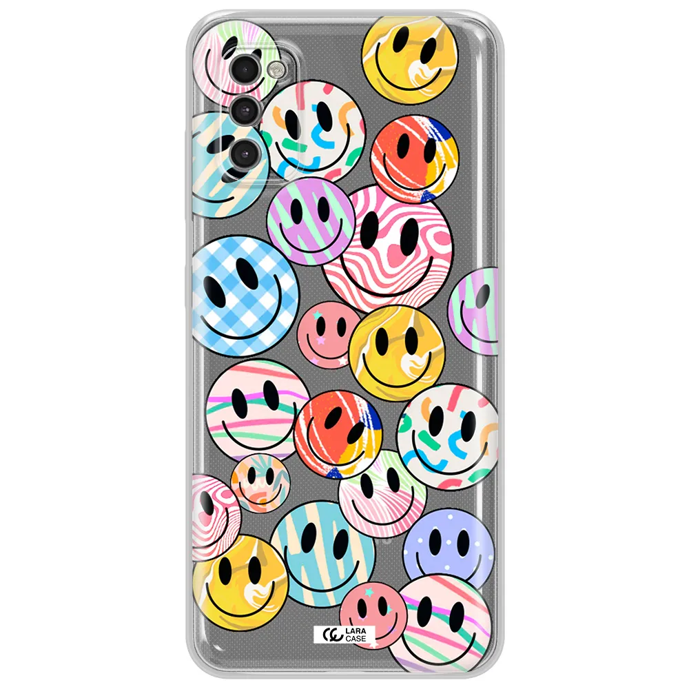Colorful Smile Samsung A41 Clear Tpu Case