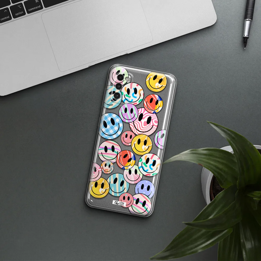 Colorful Smile Samsung A41 Clear Tpu Case