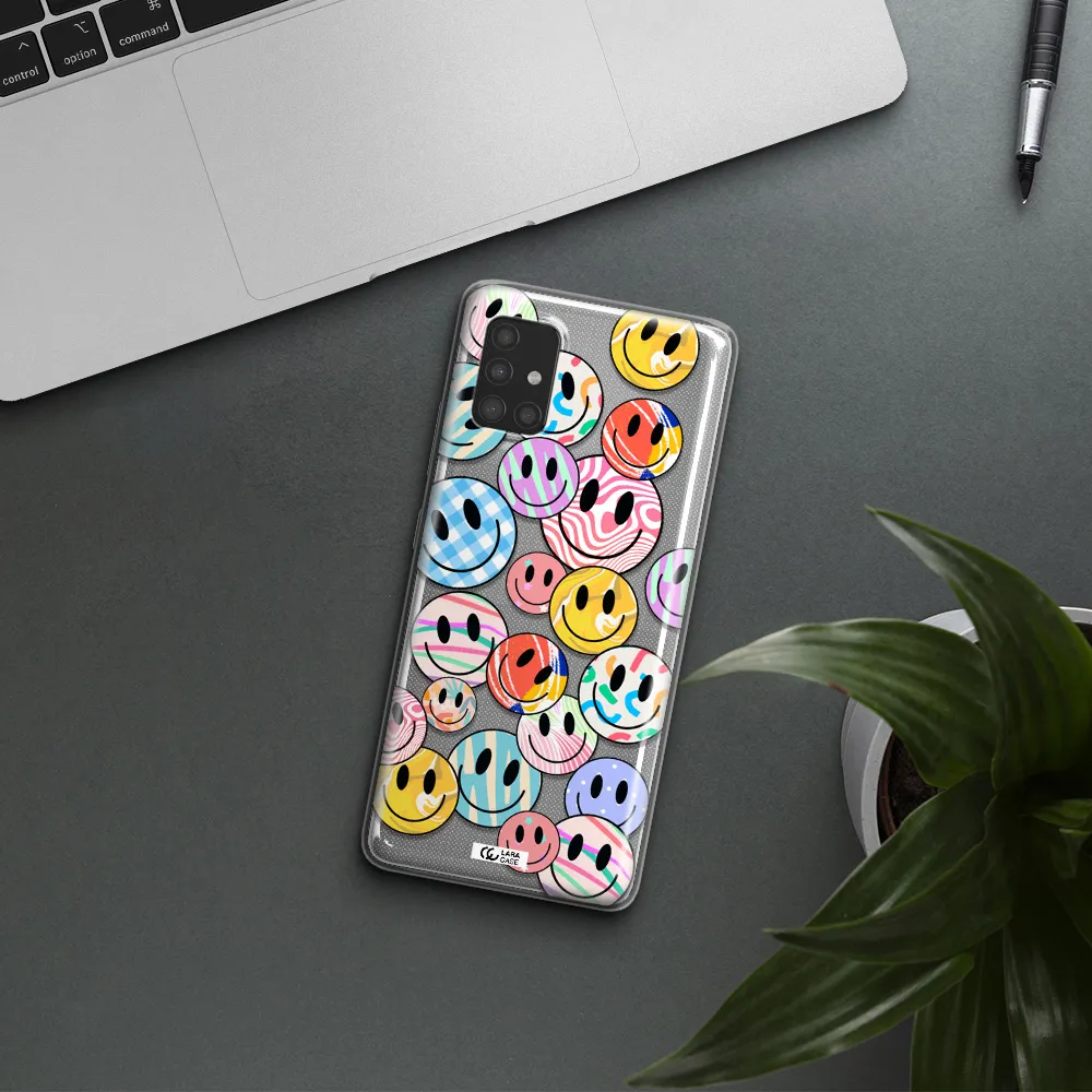 Colorful Smile Samsung A51 Clear TPU Case