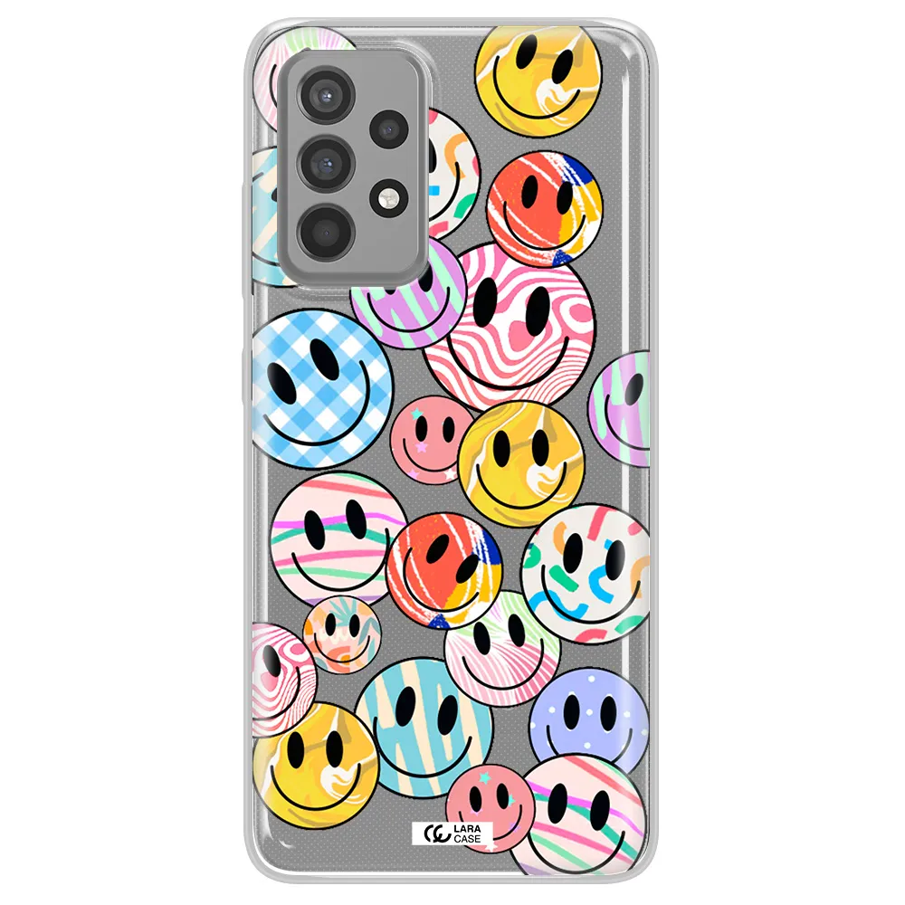 Colorful Smile Samsung A52 Clear TPU Case