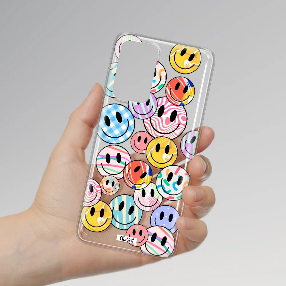 Colorful Smile Samsung A52 Clear TPU Case