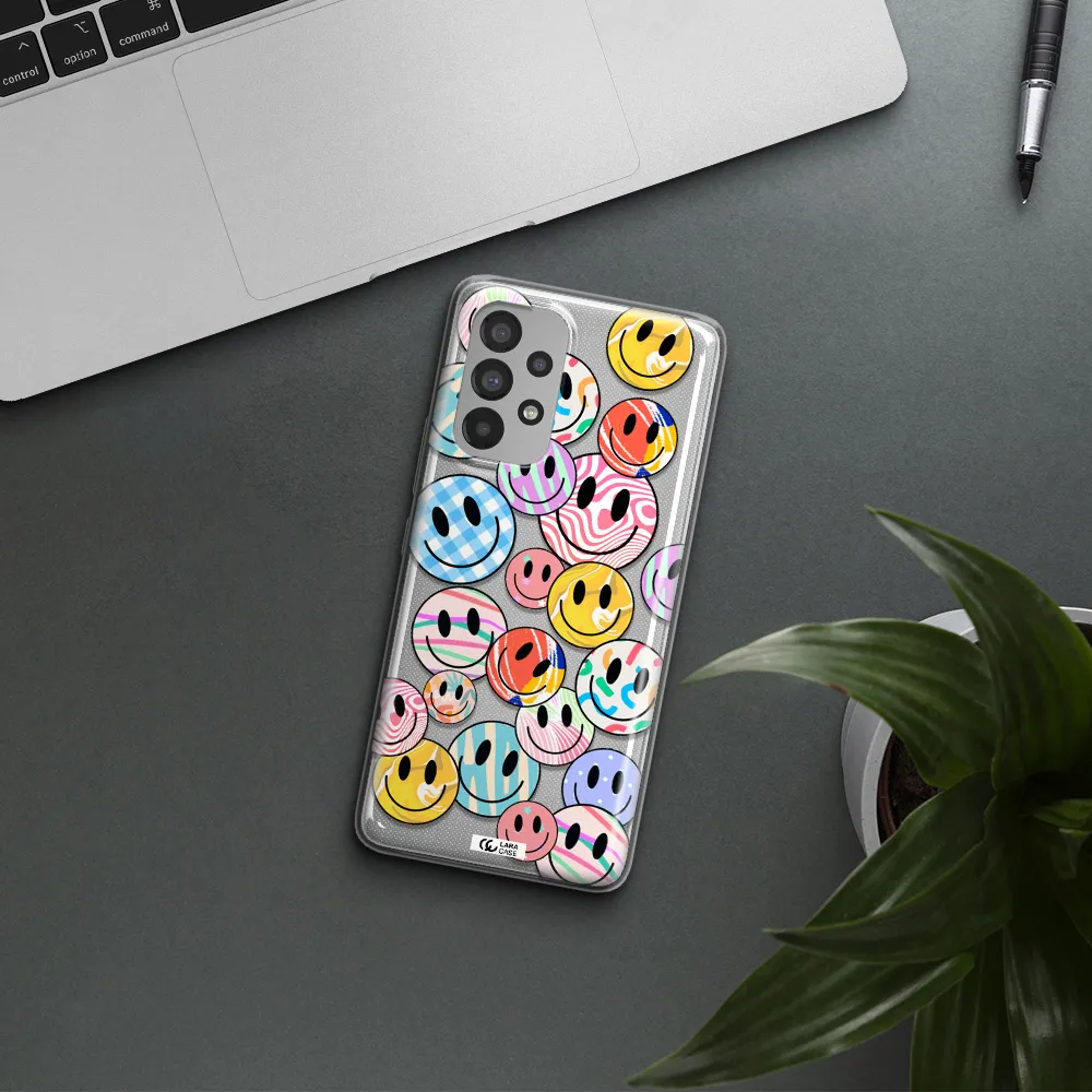 Colorful Smile Samsung A53 Clear TPU Case