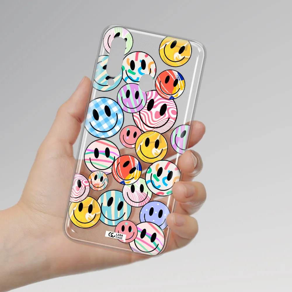 Colorful Smile Samsung A60 Clear TPU Case